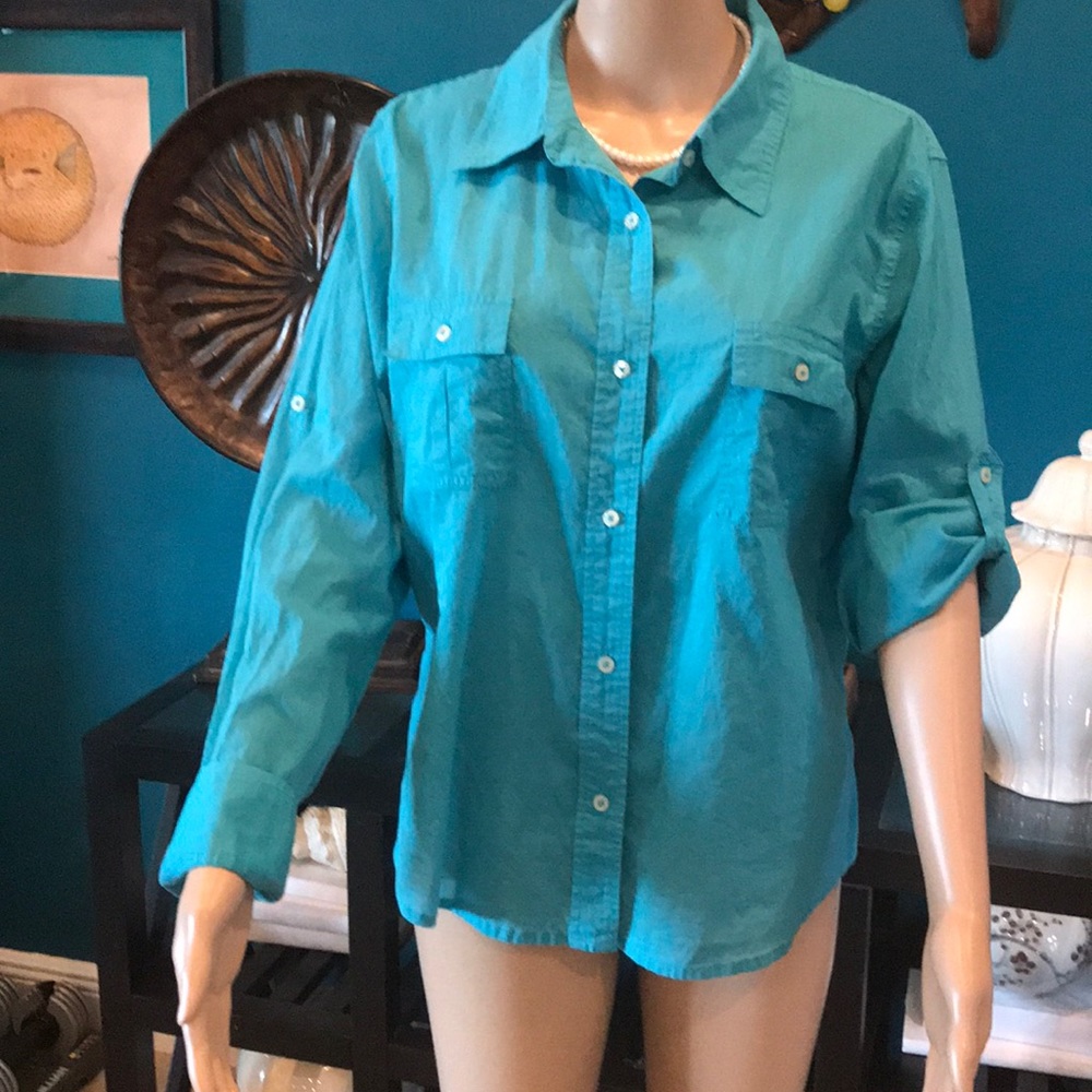 ❤️❤️Beautiful blouse aqua blue❤️❤️